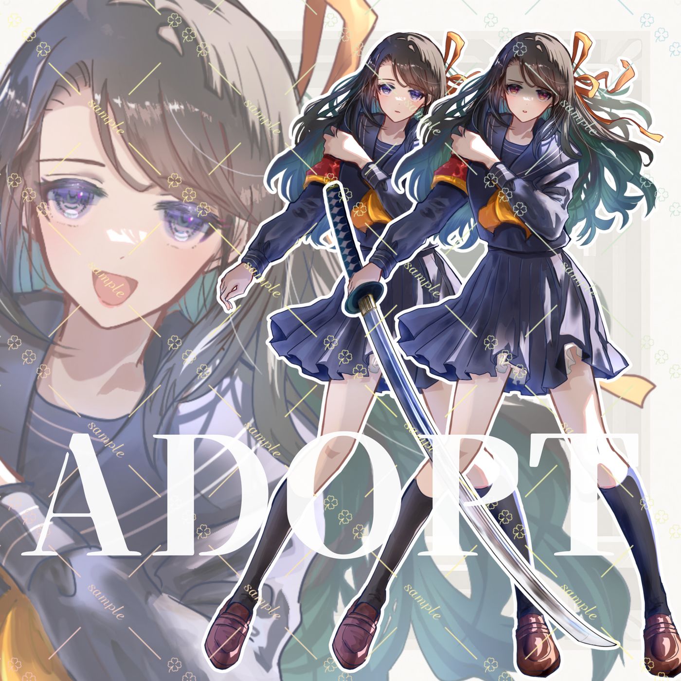 【キャラ販売】立ち絵(刀差分)